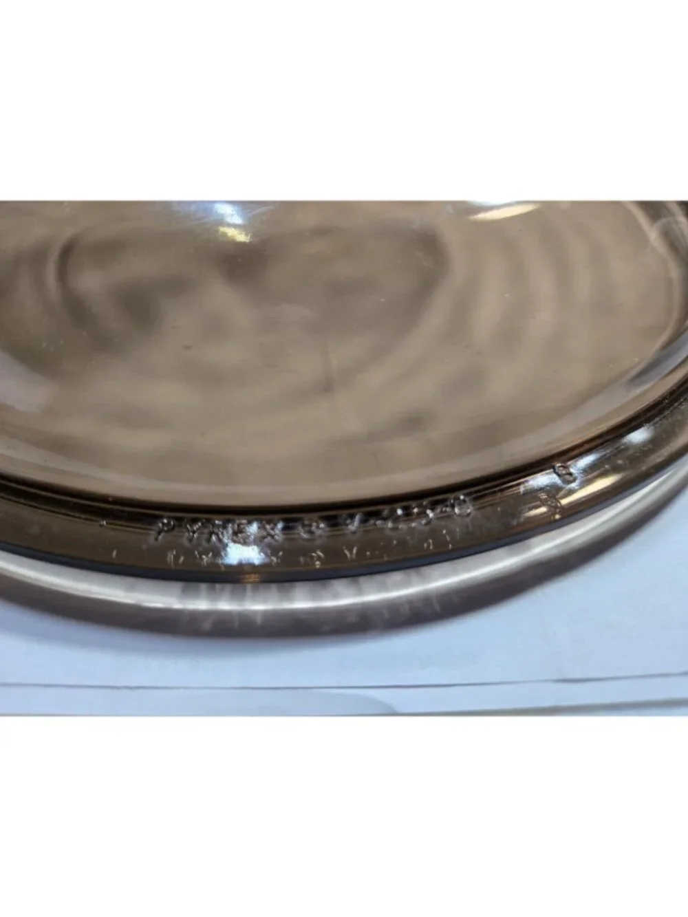 PYREX Vision Ware V-2.5-C 47 Amber Replacement LID ONLY 2.5L Corning 8 1/2